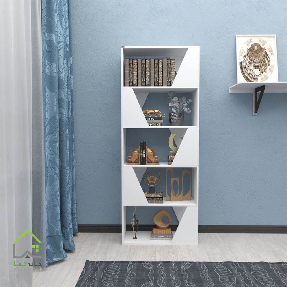 کتابخانه ایستاده هندسی